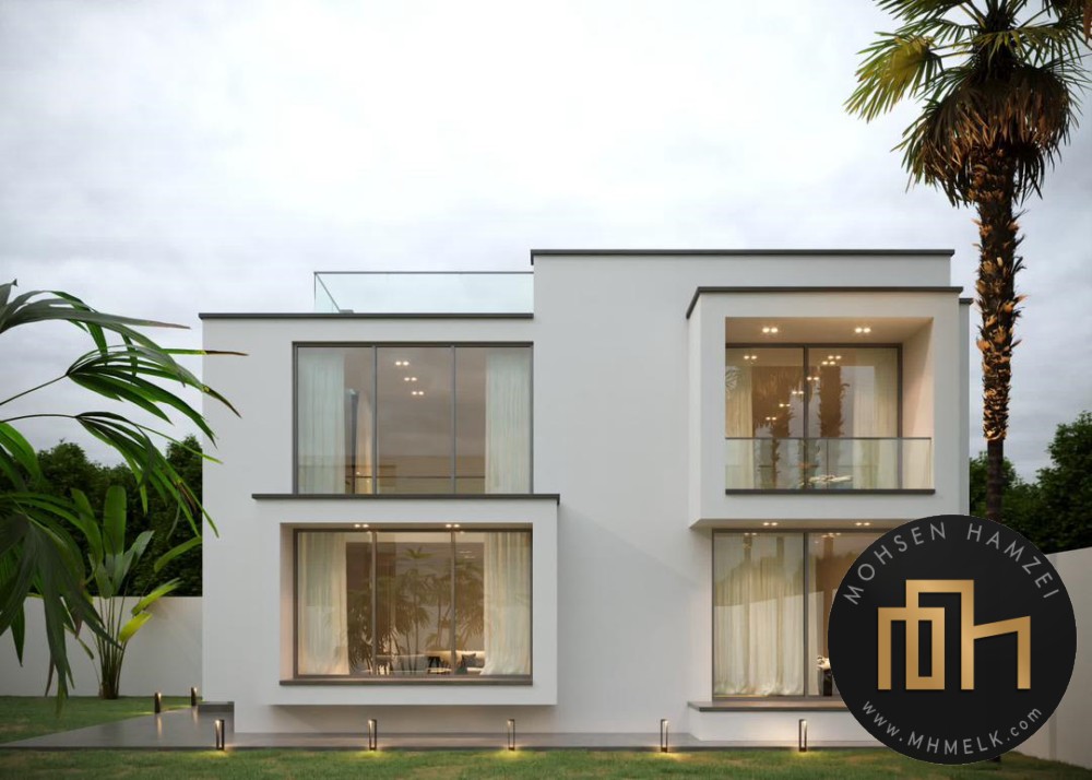 پروژه ساخت و پیمانکاری مسکونی ایزدشهر | ویلا ۳۵۰ متری با گرمایش از کف و متریال آنتی‌فینگر